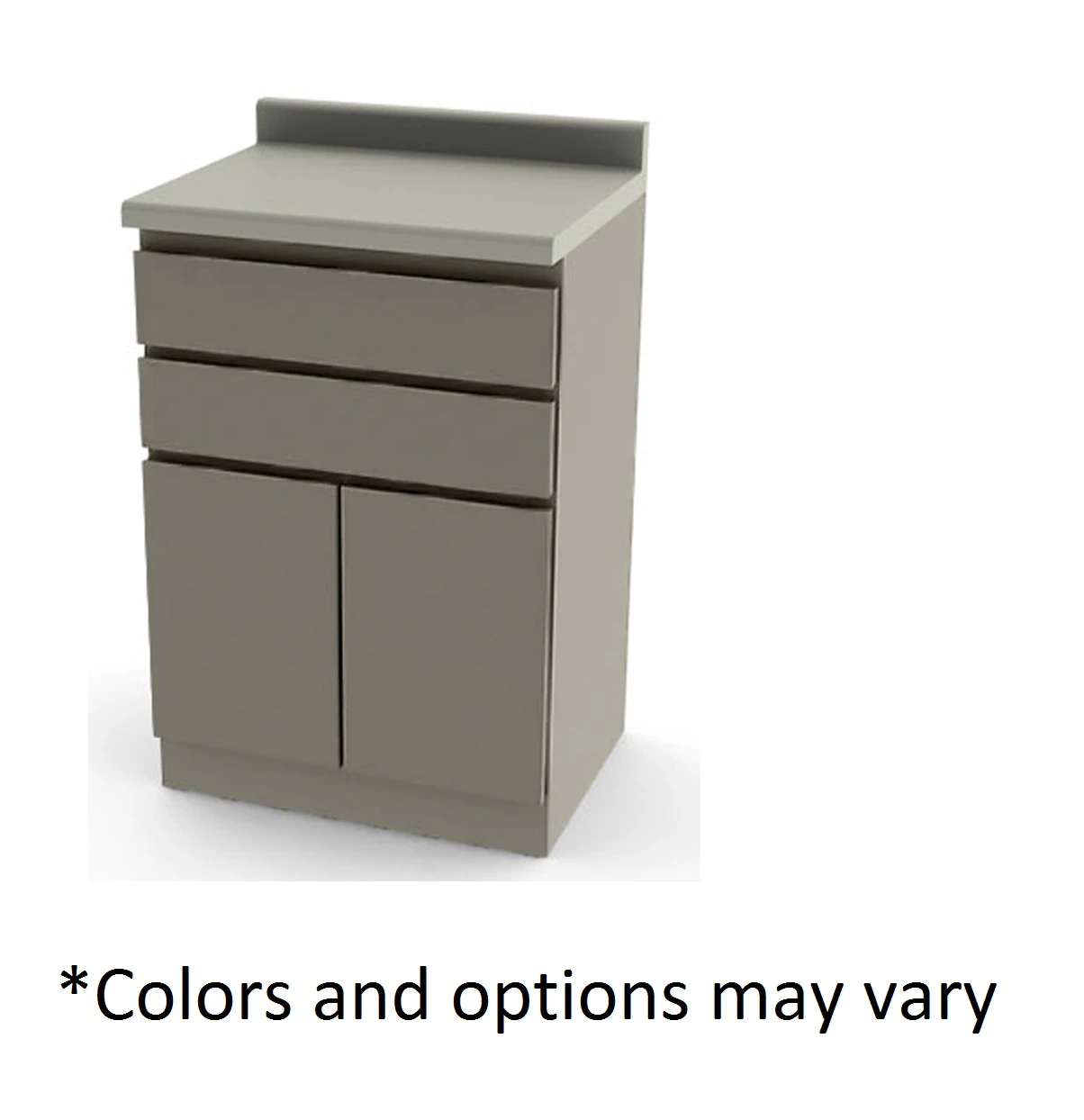 UMF Medical Base Cabinet Only, 2 Door, 2 Drawer