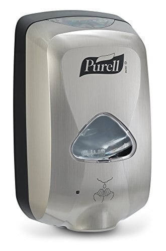 GOJO TFX Touchless Foam Dispenser, Brushed Metallic Finish, 1200 mL Refill Compatible, 12/Case