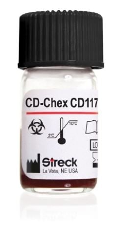 CD-Chex CD117 Plus Immunophenotyping Positive Control, 1 x 1 mL Vial, for Beckman Coulter Flow Cytometry Systems