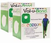 Val-u-Band Latex Exercise Band, Lime, 50 yd Roll