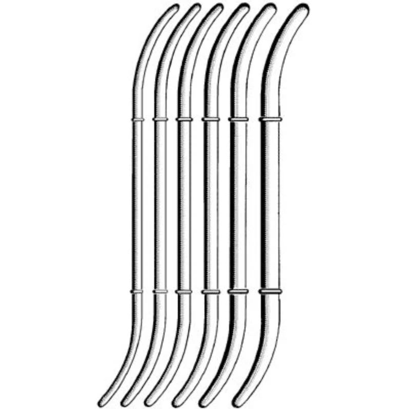 Sklar Hank Uterine Dilator, Stainless Steel, 10-3/4" (27.3 cm), 6/Package