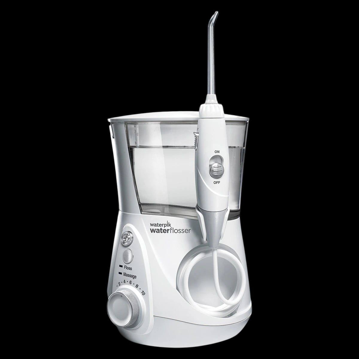 Waterpik Aquarius Professional Water Flosser WP-660, White/Chrome, Corded