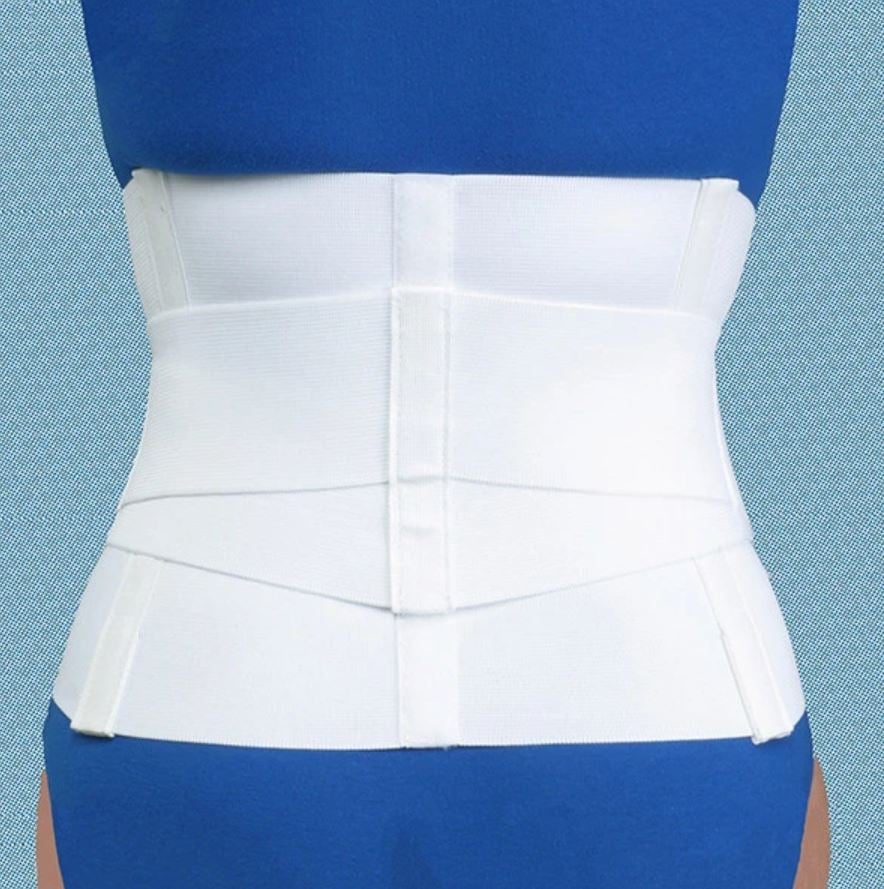 Flex-Support Lumbar-Sacro Support, Double Pull, Adult, Elastic, 9" Width, X-Large (34-38")