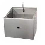 Future Health Concepts Surgical Scrub Sink, Silver, 25" x 27-1/2"