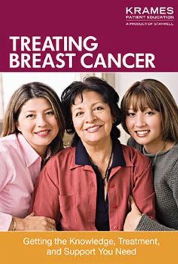 Staywell Treating Breast Cancer Educational Booklet, 24 Pages, Each