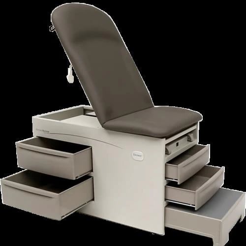 Brewer Access Exam Table, Cocoa, 500 lb Capacity