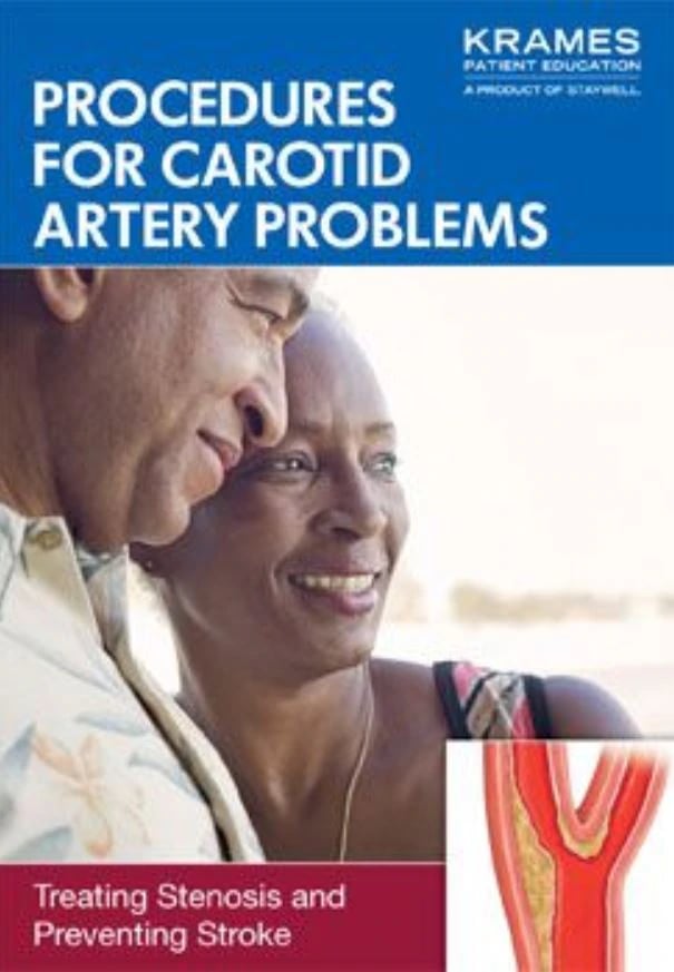 Krames Communications Procedures for Carotid Artery Problems Educational Booklet, 16 Pages, Each