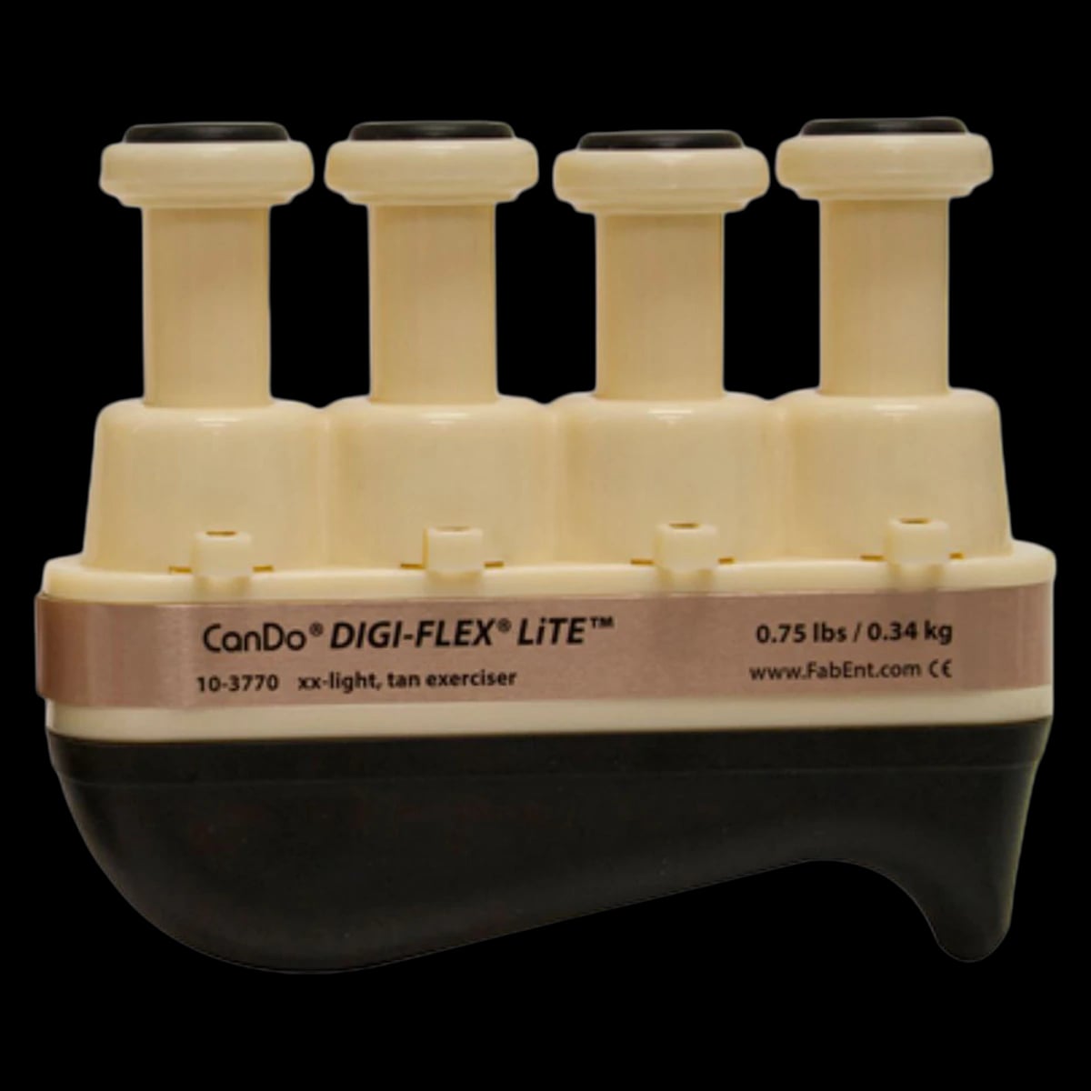 CanDo Digi-Flex Lite Resistance Exerciser, Tan, XX-Light