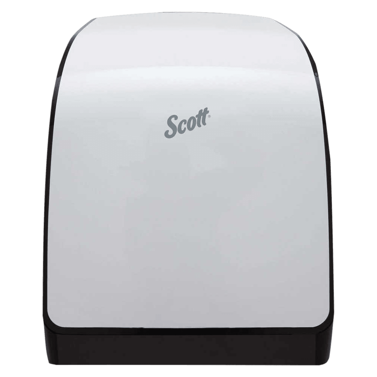 Scott Pro Paper Towel Dispenser, White Plastic, Wall Mount, for Green Core Rolls, 12.66 in x 16.44 in x 9.18 in