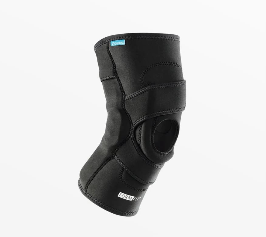 Ossur Form Fit Sleeve Brace Knee, Lateral J Hinged, Neoprene, Adult Large (21-23.5"), Left