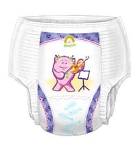 Curity Youth Training Pants, Heavy Absorbency, Girl, Medium (0-34 lbs), 104/Case