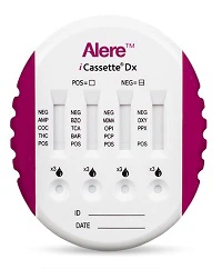iScreen Urine Drug Test Kit, 10 Panel, COC/THC/MOP/AMP/MAMP/PCP/BZO/BAR/MTD/TCA, Moderately Complex with Triple Display & Certificate, 25/Box