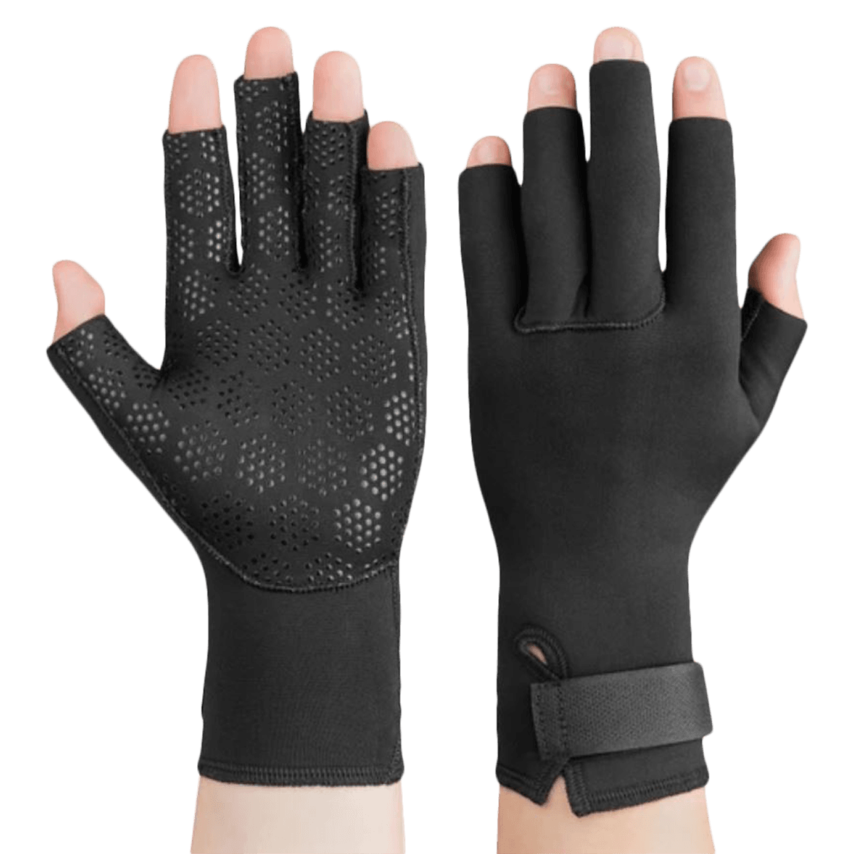 Swede-O Arthritic Thermal Glove, Nylon/Spandex, X-Small (6-6.75"), Black