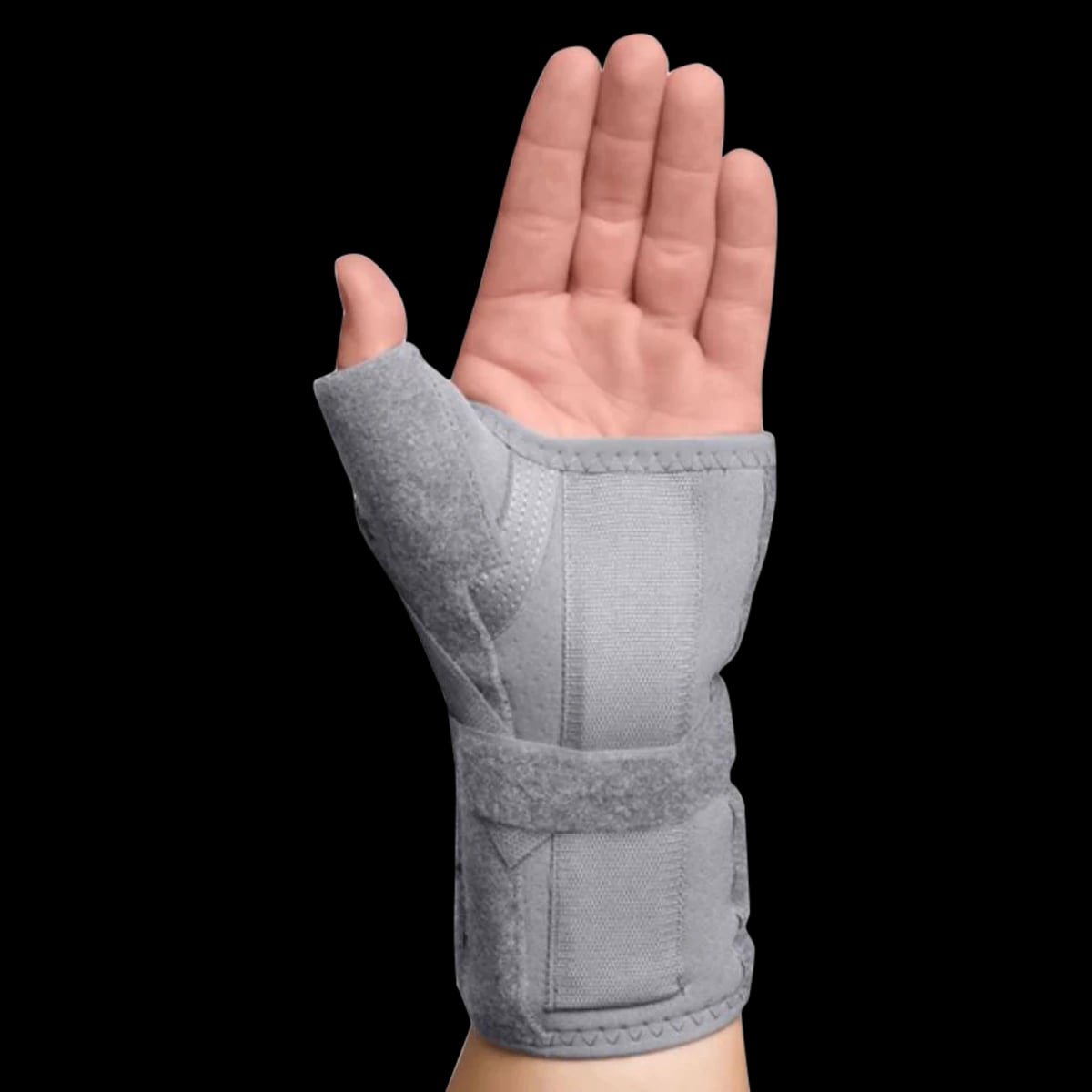 Swede-O Thermal Vent Thumb Spica Brace, Wrist, Adult, X-Small/Small, Left, 8x4"
