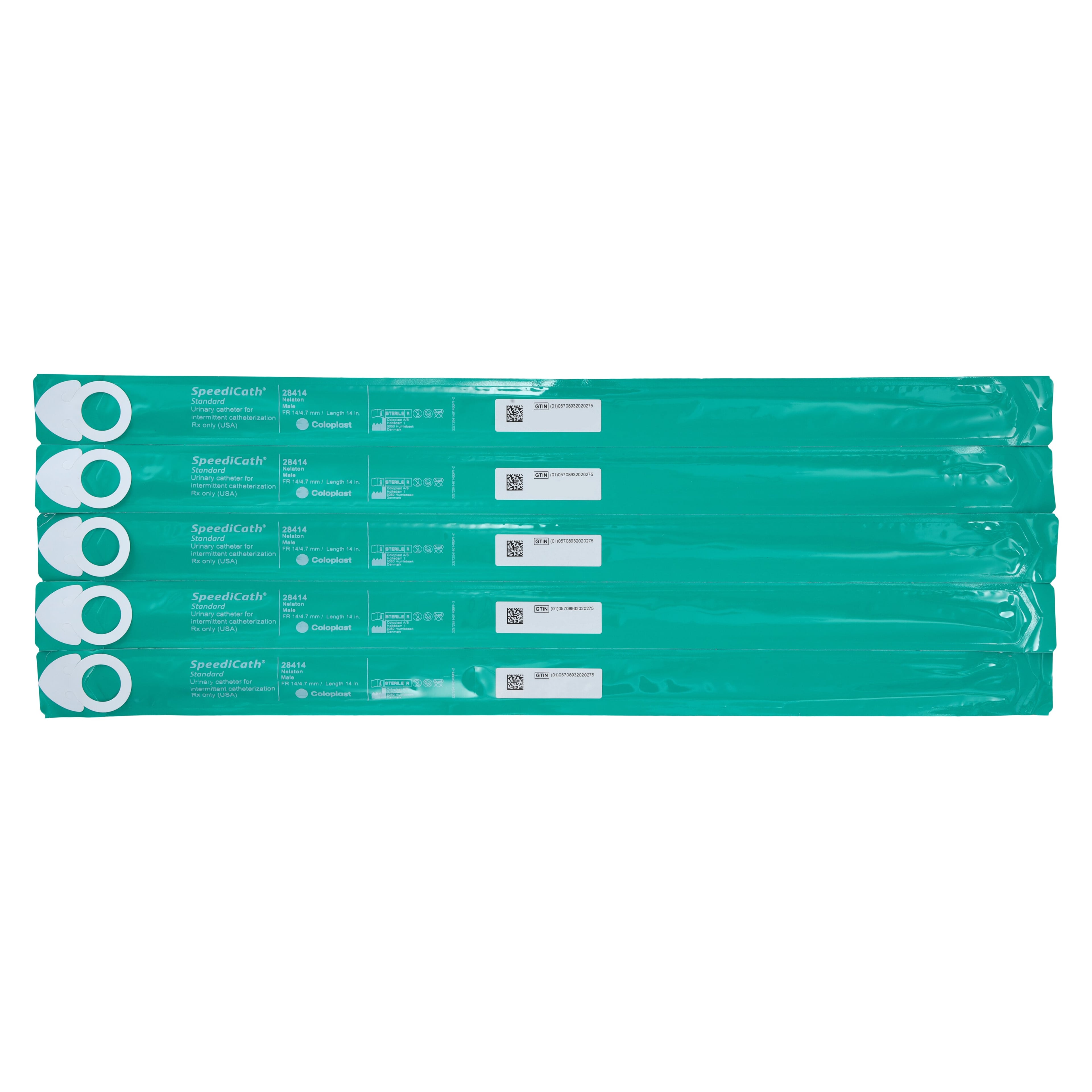 Coloplast SpeediCath Intermittent Catheter, Hydrophilic Coated, 14 Fr, Sterile