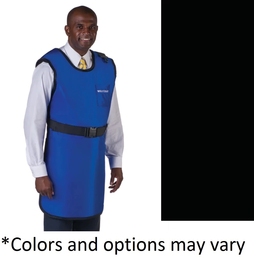 Wolf X-Ray Unisex Lead Apron, Large, Black