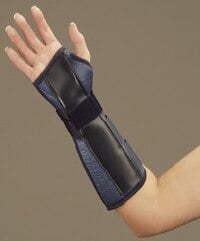 DeRoyal Splint Wrist Foam 8" Right, Large