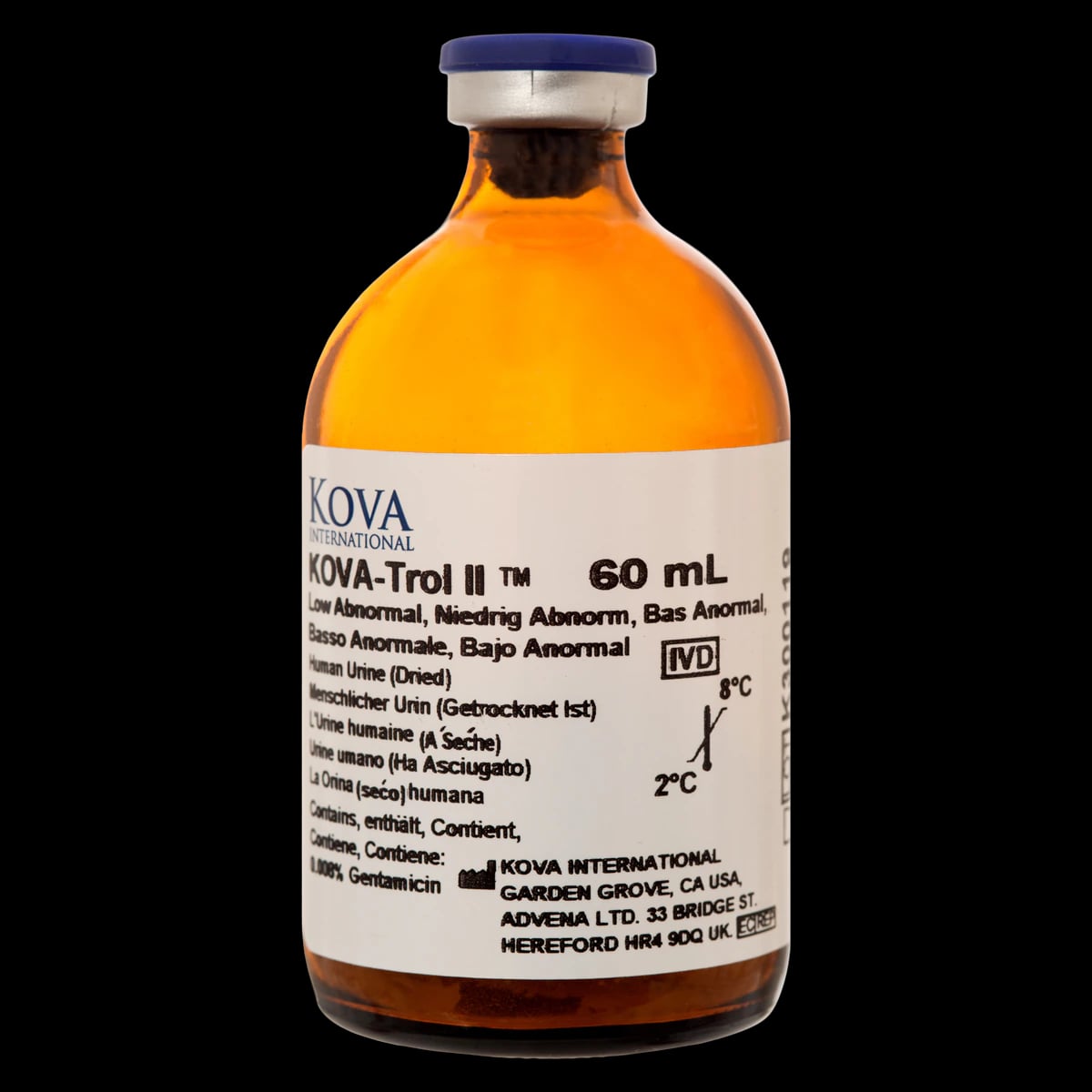 KOVA-Trol II Low Abnormal Urinalysis Control