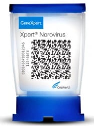 Cepheid Xpert Norovirus Reagent Test, 10 Tests/Box