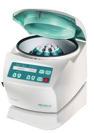 Hettich EBA 200 Tabletop Centrifuge, 4-Tube Capacity, 6000 rpm Fixed Angle Rotor