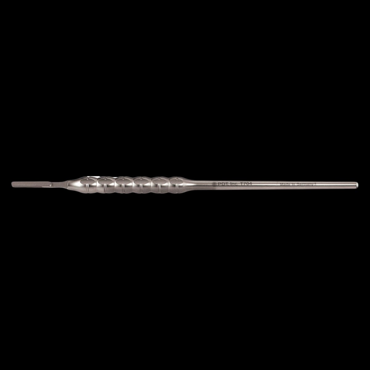 PDT Scalpel Handle, Standard, Stainless Steel, #3, T704, 1/Each