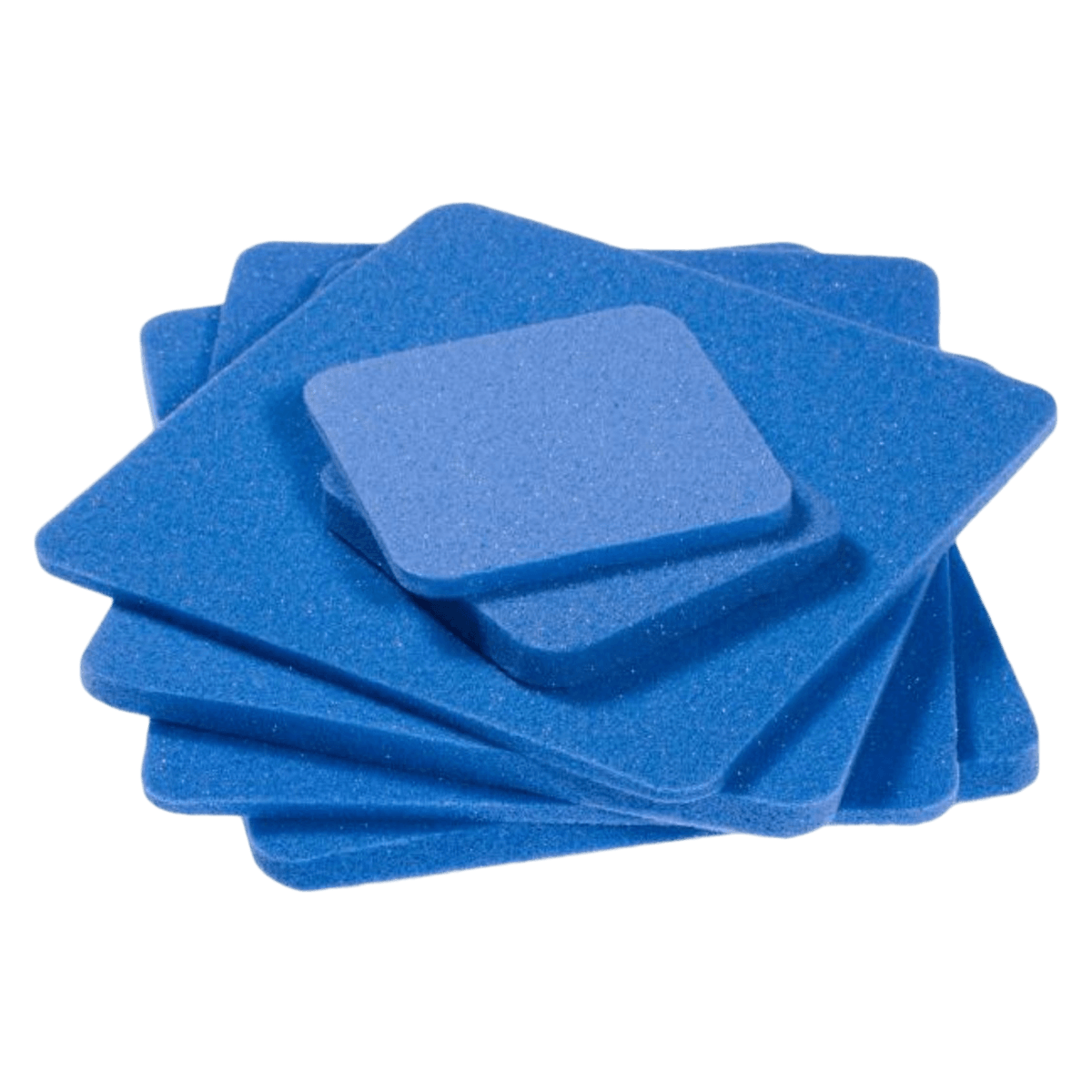 DermaBlue+ Foam Transfer Wound Dressing, 4" x 4" x 1/8", Sterile, Non-Adhesive, Non-Adherent, Absorbent, Latex-Free