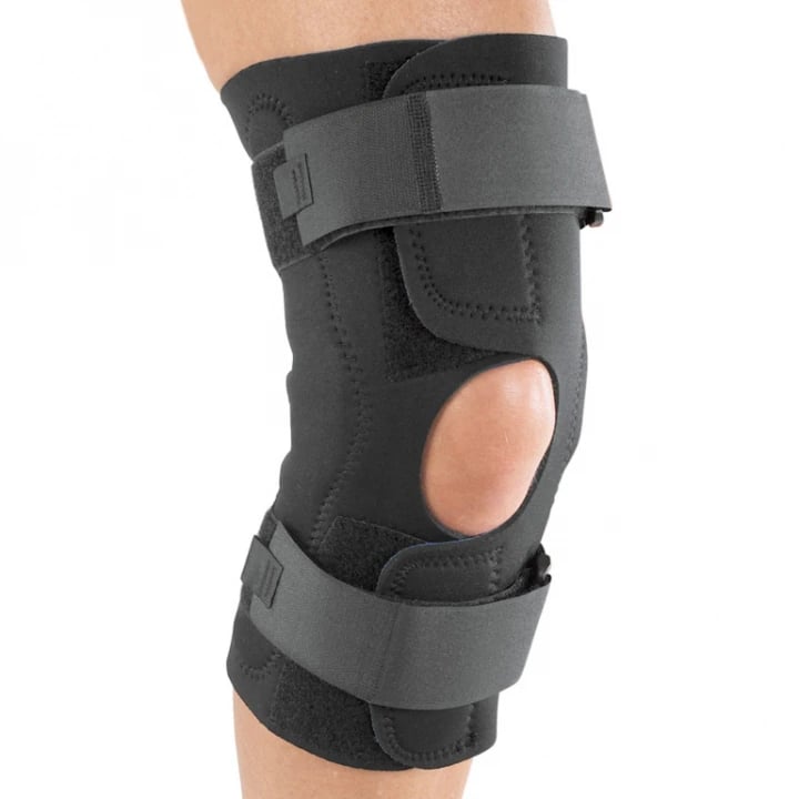 DJO Reddie Custom Wraparound Knee Brace, Adult, Neoprene, Large (18-20.5")
