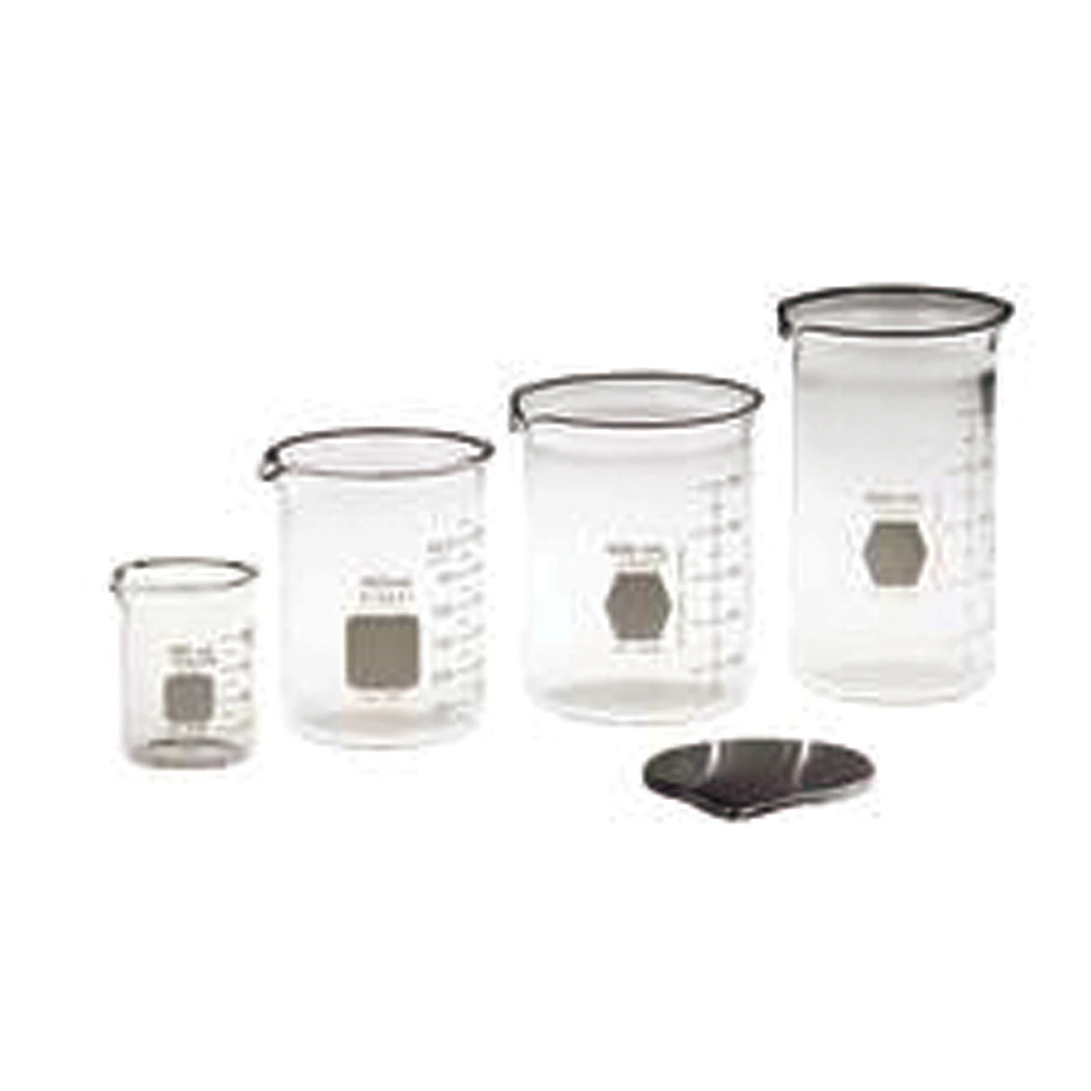 L&R PC3 Ultrasonic Cleaner Complete Beaker Set, 100 ml with Top, Glass, 1 Set (Beaker + Cover), 40004