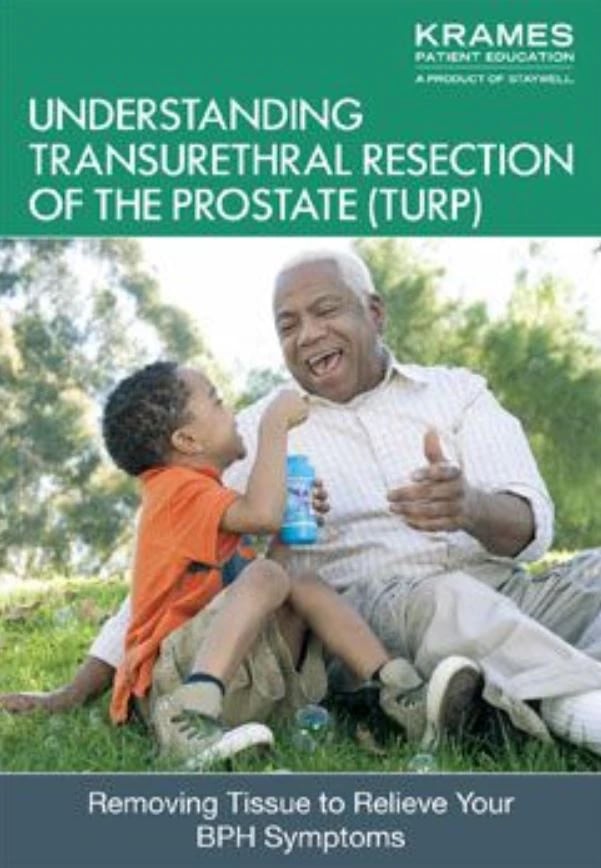 Understanding Transurethral Resection of the Prostate Educational Booklet, 8-Page, Each