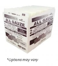 AMD Ritmed Premium Cotton Gauze Sponge, 4x4 inch, 8 Ply, Non-Sterile, Non-Adhesive, Latex-Free