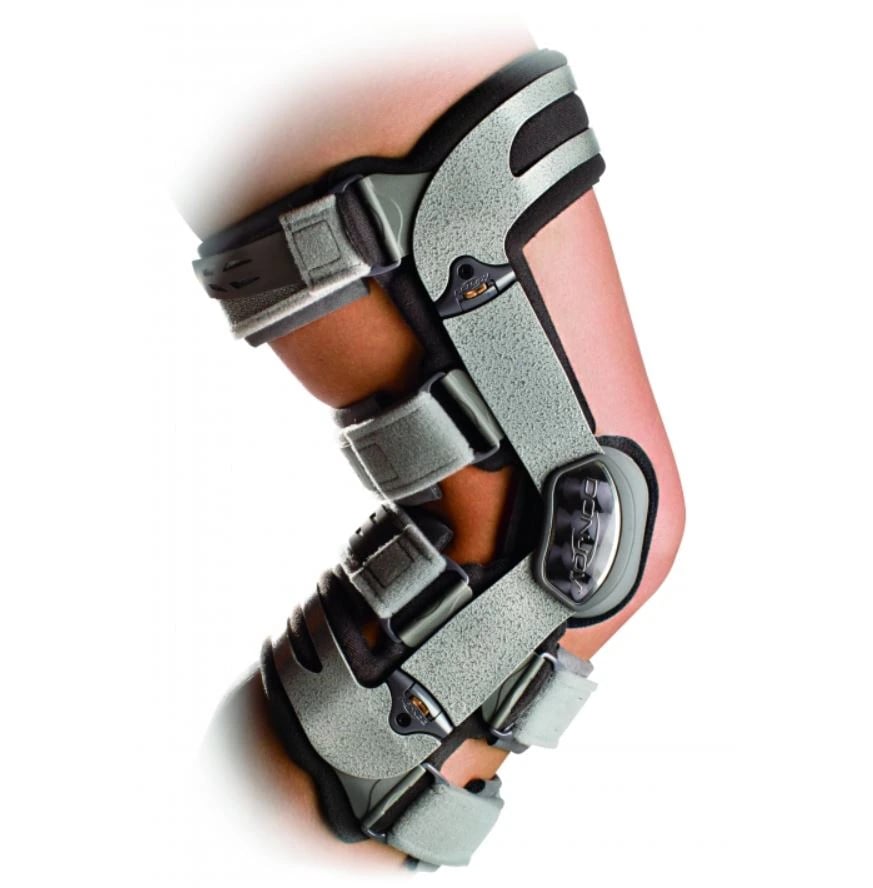 DJO OA Adjuster 3 Unloader Knee Brace, Medium, Right, 18.5-21"