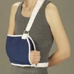 PremierPro Immobilizer Sling Shoulder, Adult, X-Large, Canvas/Foam, 9x22.5" Pouch, Universal