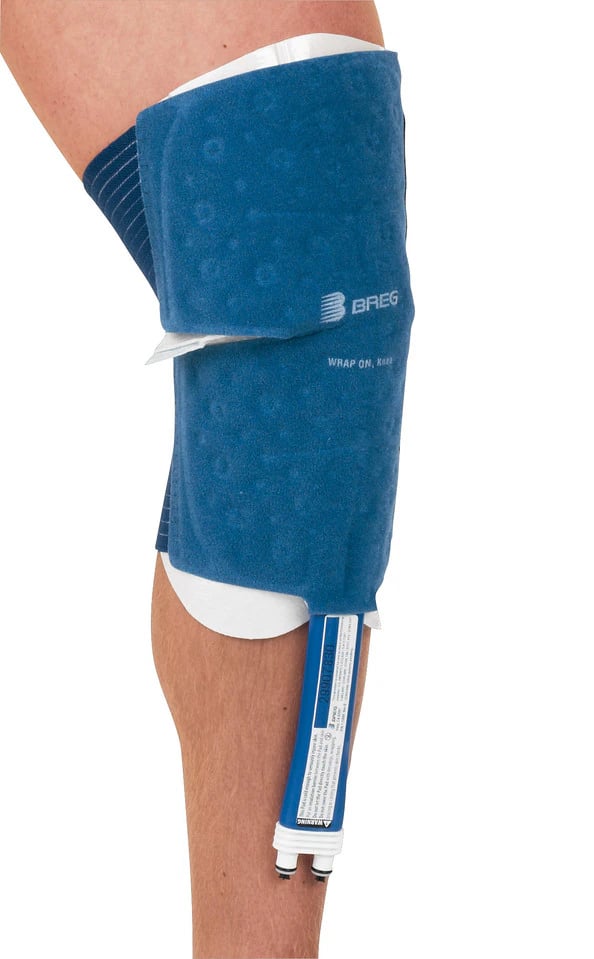 Breg WrapOn Cold Therapy Pad for Knee, Adult, One Size, Left/Right