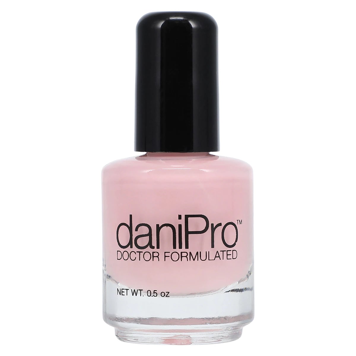 DaniPro Infused Nail Polish with Undecylenic Acid, Perfect Pink, 0.5 oz