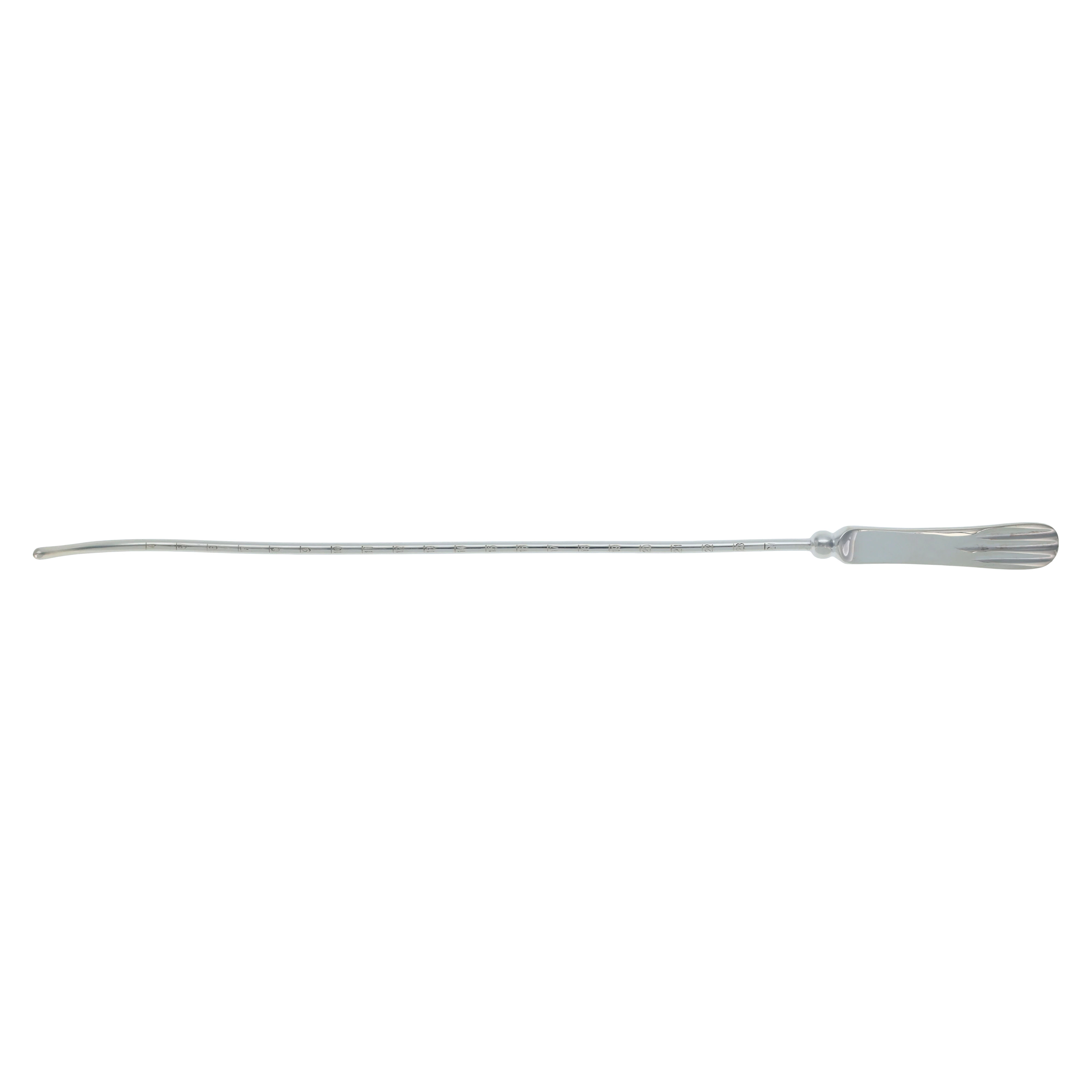Medline Sims Uterine Sound, Curved, 13"
