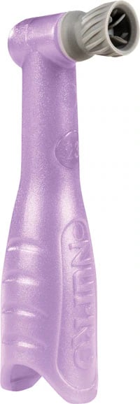 NUPRO Freedom Slim Disposable Prophy Angles, Contra Angle, Spiral Cup, Latex-Free, Lavender, 200/Box, 965774