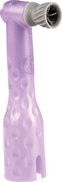 NUPRO revolv Slim Disposable Prophy Angles, 90-Degree, Spiral Cup, Lavender Pearl, Latex-Free, 200/Box, 965264