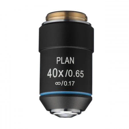 Accu-Scope Objective Phase 40x, Infinity Plan, N.A. 0.65, For 3000-LED/EXC-350/3000 Series