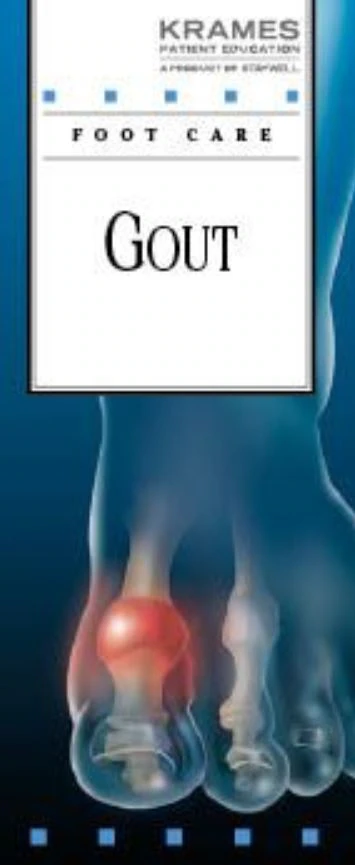 Krames Communications Gout Educational Brochure, Full Color, 50/Package