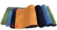 First Place Fitness Mat, Black Foam Backed