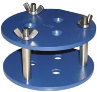 Lang Dental ReFlex Reline Jig, Three Post Jig, 4800RJ