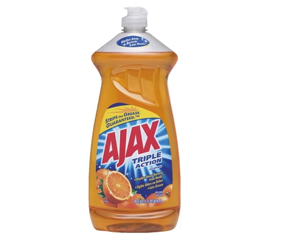 Ajax Liquid Dish Detergent, Orange Scent, 28 oz Bottle