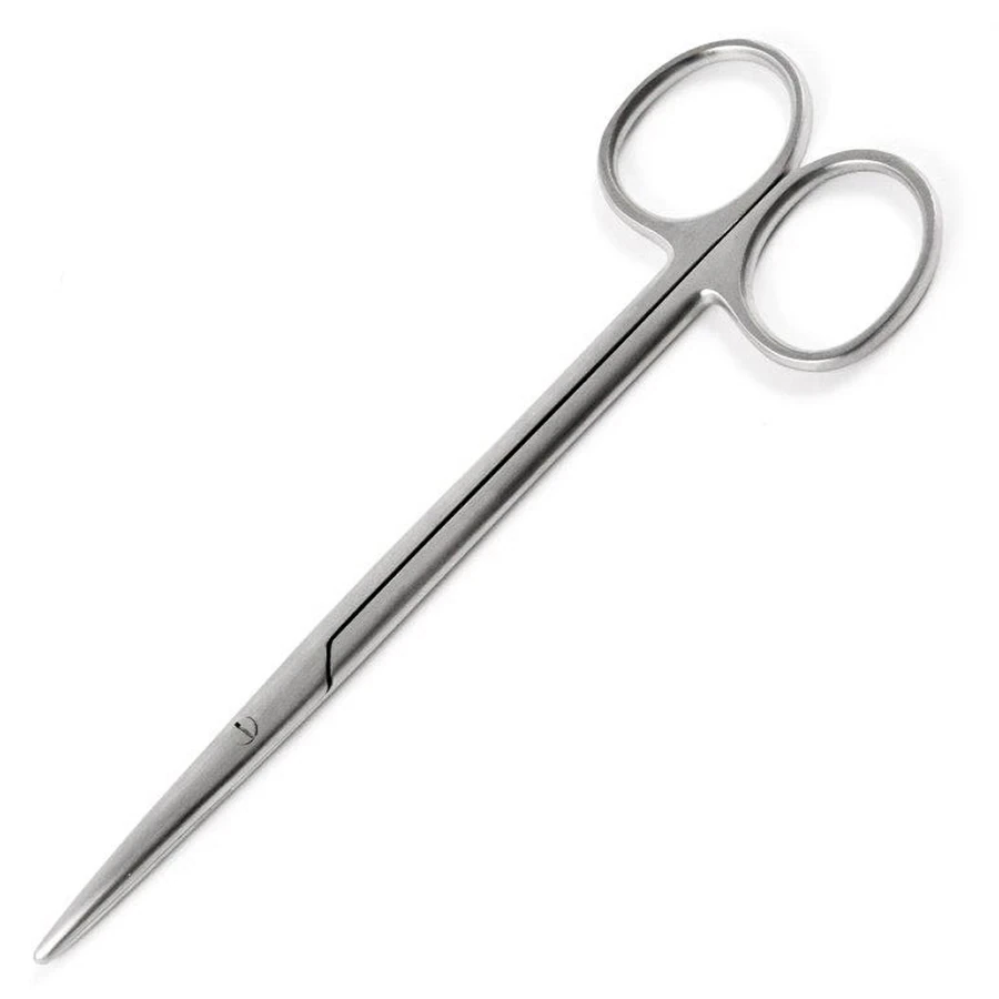 Sklar Econo Metzenbaum-Lahey Dissecting Scissors, Straight, 5-1/2", Stainless Steel, Sterile, Disposable, 25/Box