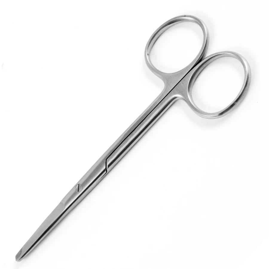 Sklar Econo Spencer Stitch Scissors, Straight, 3-1/2", Stainless Steel, Sterile, Disposable, 50/Box