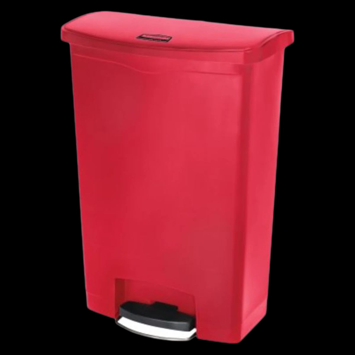 Rubbermaid Slim Jim Step-On Trash Container with Lid