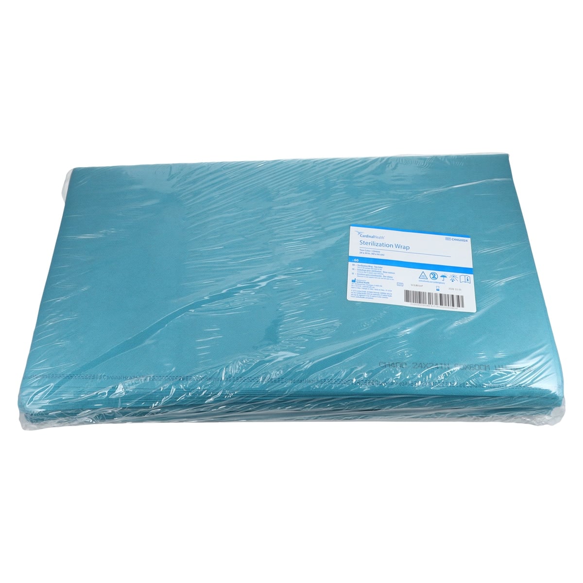 Cardinal Health Sterilization Wrap, 24x24", 120/Case, CH400