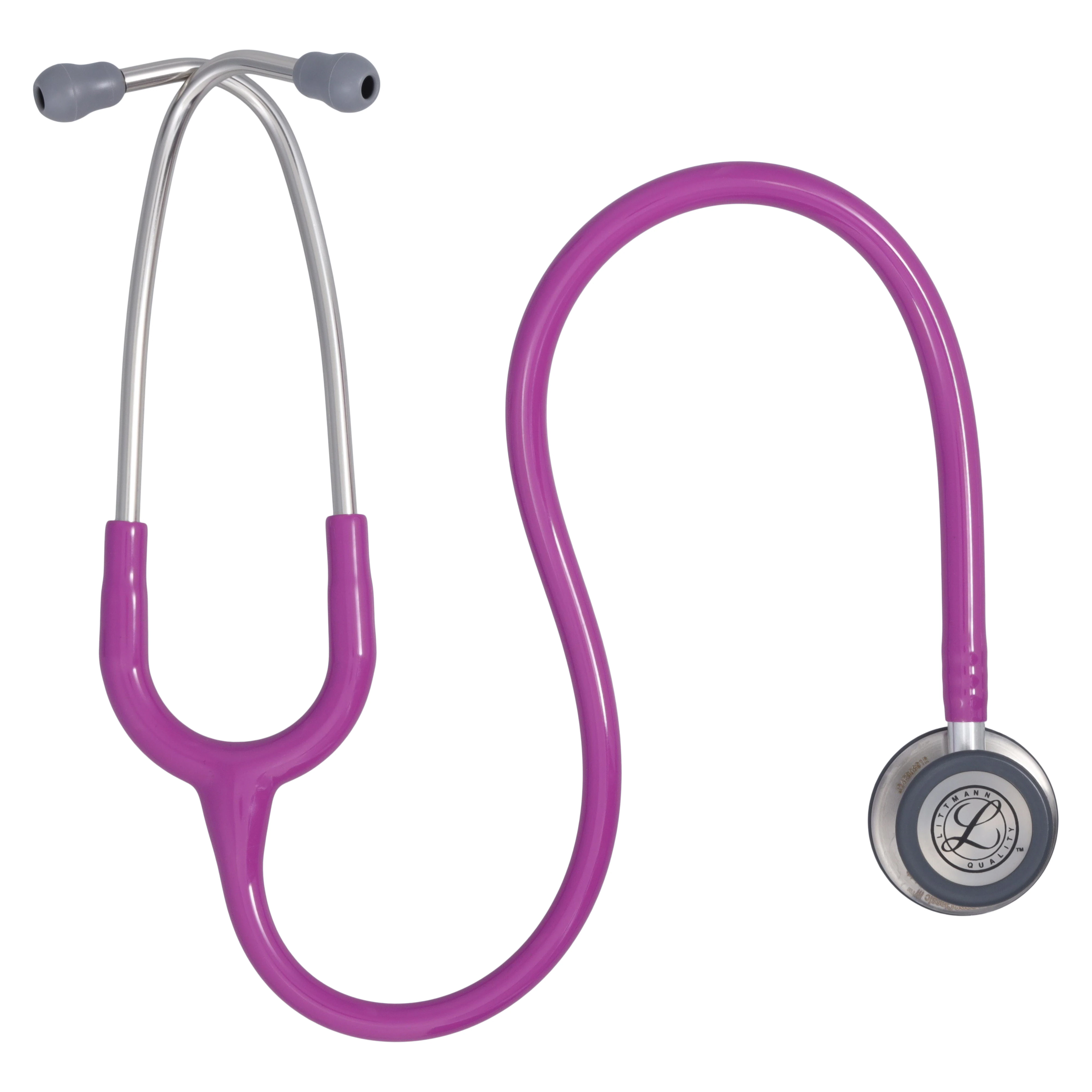3M Littmann Classic III Stethoscope, Adult/Pediatric, Lavender, Single Lumen Tubing, 28 inches
