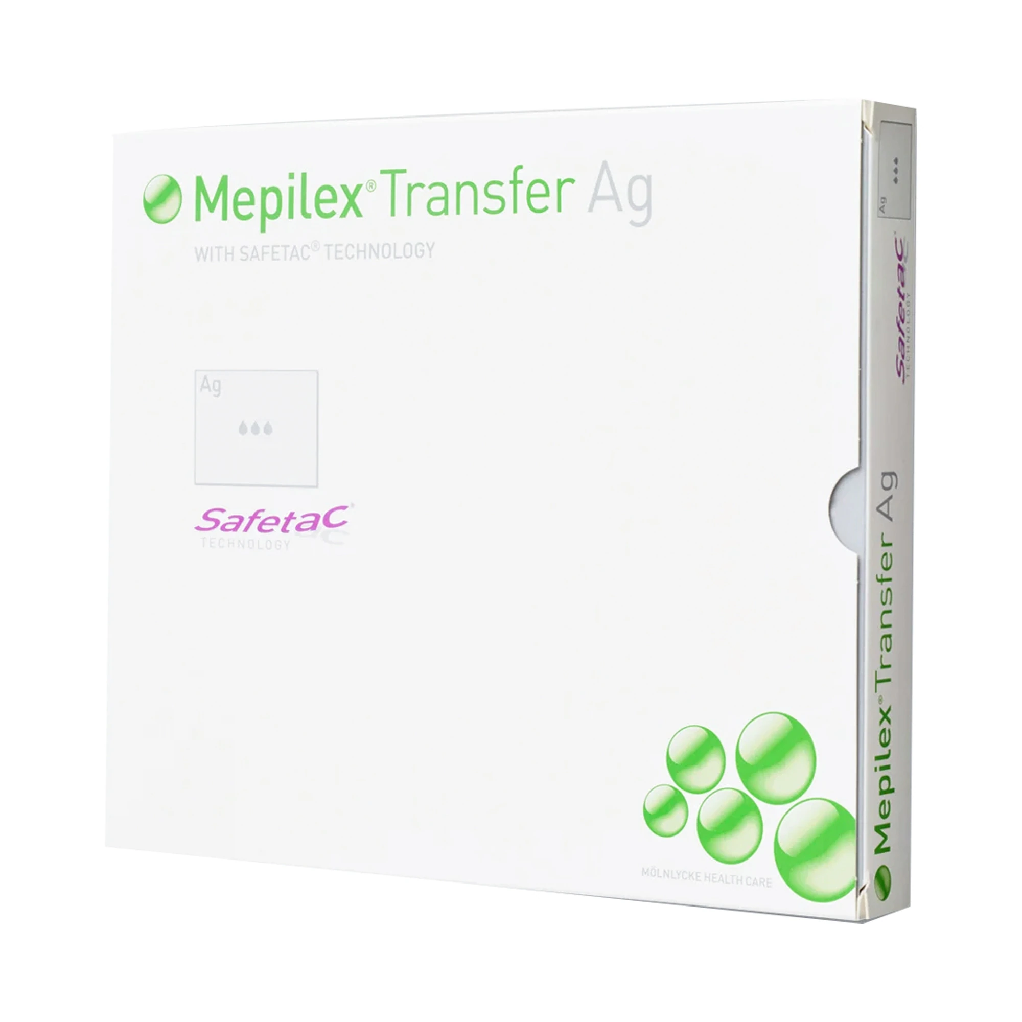 Mepilex Transfer Gauze Dressing, 4" x 5", Sterile, by Molnlycke Health Care