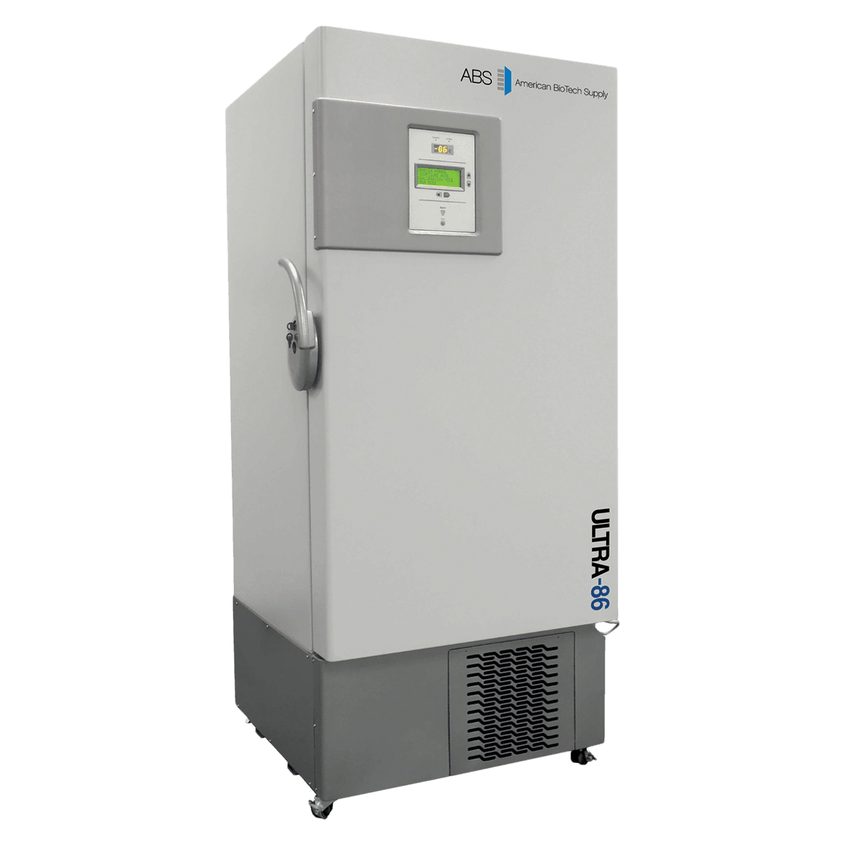 American Biotech Supply Ultra-Low Laboratory Freezer, 17 cu ft, Solid Door, -50 to -86C, 115V, Manual Defrost