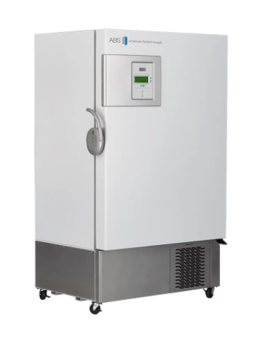 American Biotech Supply Ultra-Low Laboratory Freezer, 21 cu ft, Solid Door, -50 to -86C, 230V, Manual Defrost